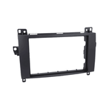 Rama adaptoare compatibila cu Mercedes A-class B-class Vito Viano de culoare negra pentru radio dvd navigatie mp3 player 2din