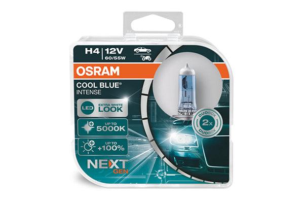 Set 2 becuri 12v h4 60/55 w cool blue intense nextgen osram