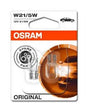 Set 2 becuri 12v w21/5w original blister osram