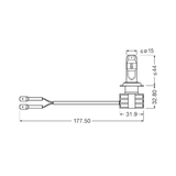 Set 2 becuri auto LED Osram H7 LEDriving HL New Generation 67210CW 14W 6000K Alb Rece