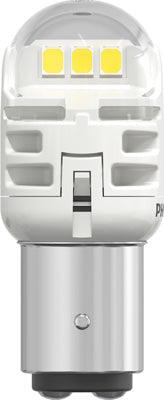 Set 2 becuri auxiliare cu led 12v p21/5w ultinon pro6000si white philips