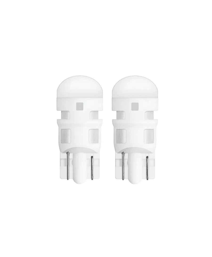 Set 2 becuri LED de pozitie auto Osram LEDriving SL 6000k alb rece W5W T10 12V 2825DWP-02B