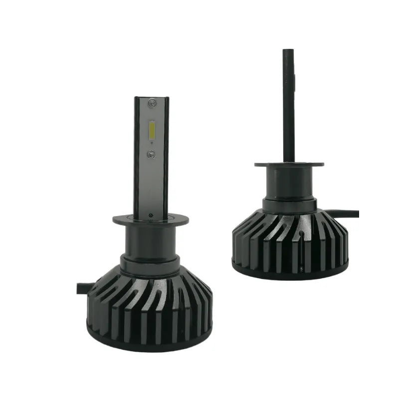 Set 2 becuri led H1 csp 26000lm 6000k alb-rece ventilator