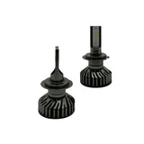 Set 2 becuri led H7 csp 20000lm 6000k alb rece ventilator si canbus