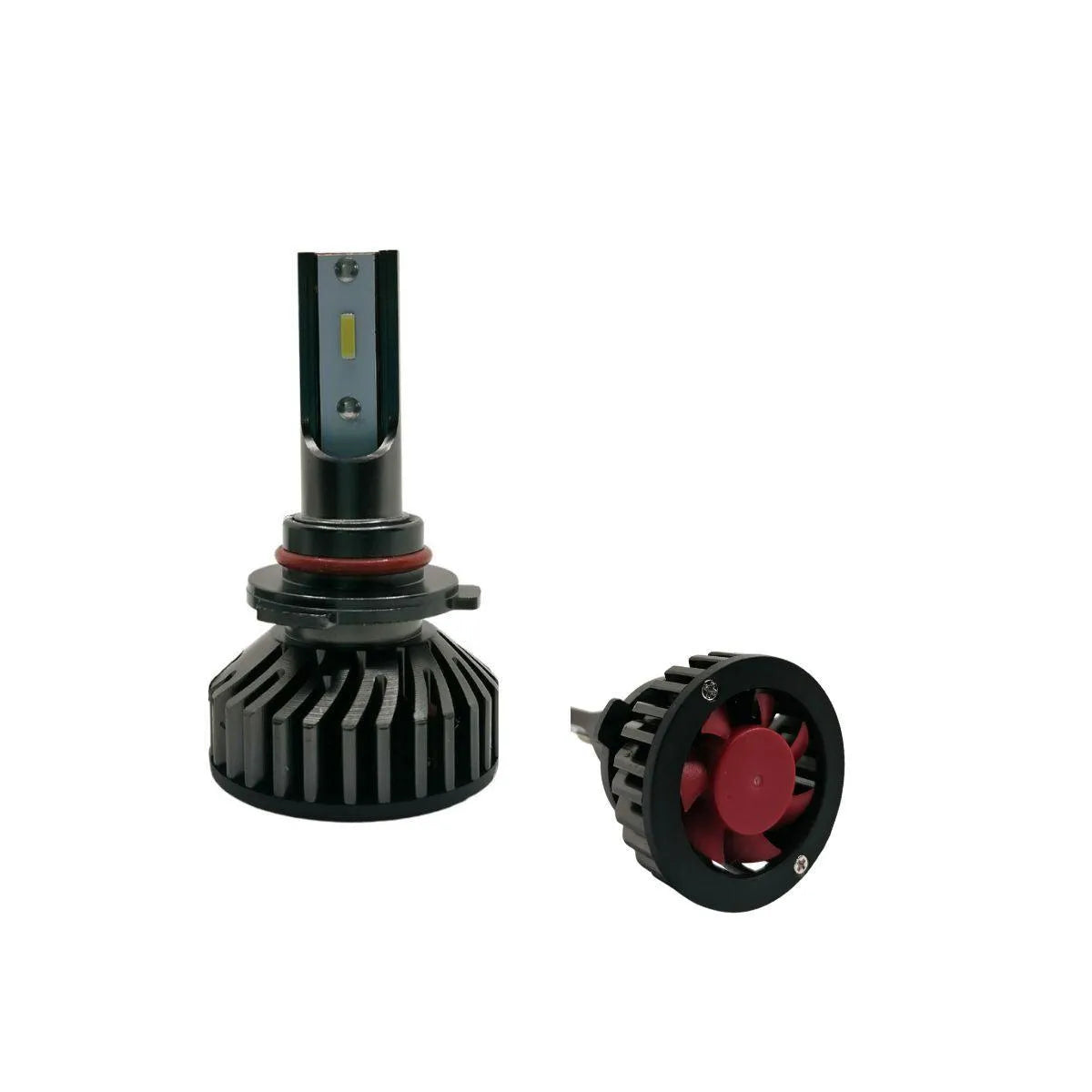 Set 2 becuri led HB3/9005 csp 20000lm 6000k alb rece ventilator