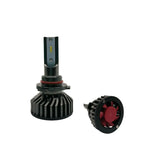 Set 2 becuri led HB3/9005 csp 20000lm 6000k alb rece ventilator