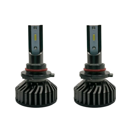 Set 2 becuri led HB3/9005 csp 20000lm 6000k alb rece ventilator