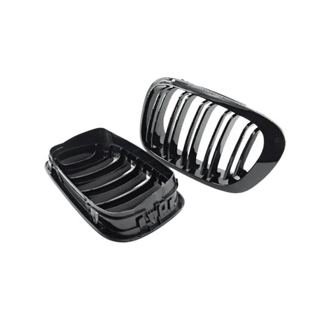 Set 2 grile capota negru lucios BMW seria 3 E46 2 portiere (02-06)