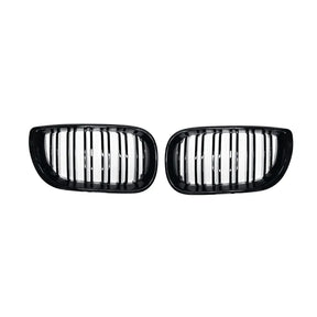 Set 2 grile capota negru lucios BMW seria 3 E46 4 portiere (02-06)