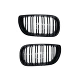 Set 2 grile capota negru lucios BMW seria 3 E46 4 portiere (02-06)