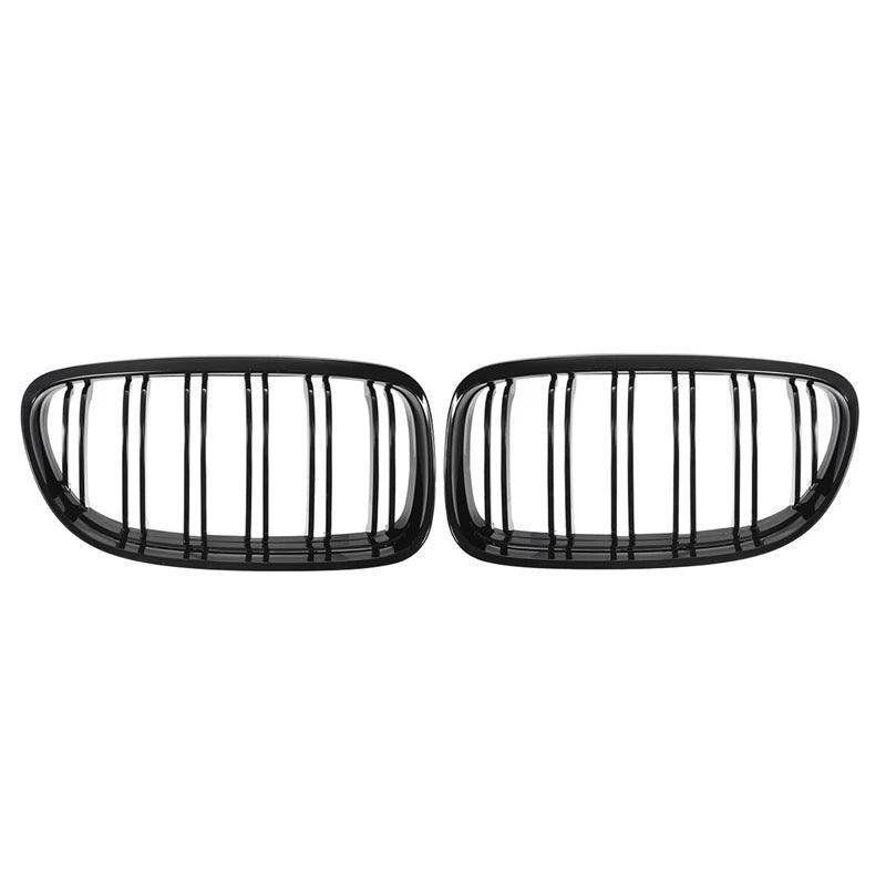 Set 2 grile capota pentru BMW seria 3 e90 e91 LCI (09-11) negru lucios