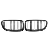 Set 2 grile capota pentru BMW seria 3 e90 e91 LCI (09-11) negru lucios