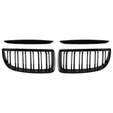 Set 2 grile capota pentru BMW seria 3 E90 E91 NFL (05-08) negru lucios