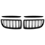 Set 2 grile capota pentru BMW seria 3 E90 E91 NFL (05-08) negru lucios