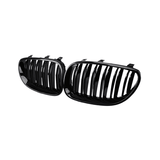 Set 2 grile capota pentru BMW seria 5 e60 e61 (2003-2010) negru lucios