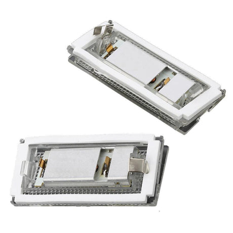 Set 2 lampi numar cu LED Canbus alb-rece 6000K pentru BMW E46