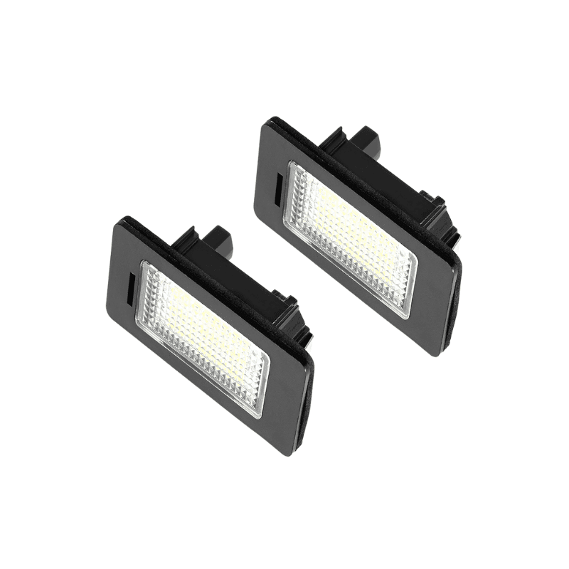 Set 2 lampi numar cu LED Canbus alb-rece 6000K pentru BMW Seriile E