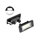 Set 2 lampi numar cu LED Canbus alb-rece 6000K pentru BMW Seriile E