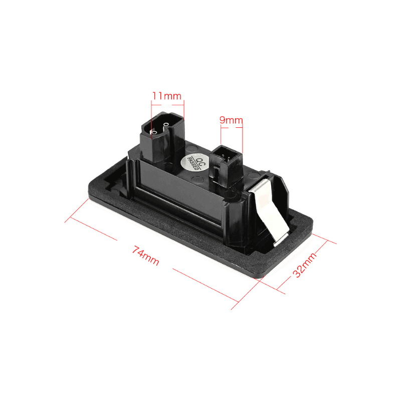 Set 2 lampi numar cu LED Canbus alb-rece 6000K pentru BMW Seriile E