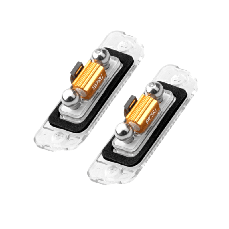 Set 2 lampi numar led 6000k alb-rece pentru Mercedes Benz GL ML R Clas