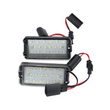 Set 2 lampi numar led 6000k alb-rece Seat Altea Arosa Cordoba Ibiza