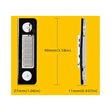 Set 2 lampi numar led 6000k alb-rece Skoda Octavia 1Z Roomster Praktik