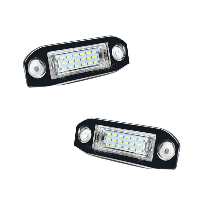 Set 2 lampi numar led 6000k pentru Volvo S40 S60 S80 XC60 XC90 V60 V70