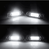 Set 2 lampi numar led 6000k pentru Volvo S40 S60 S80 XC60 XC90 V60 V70