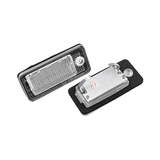 Set 2 lampi numar led canbus alb-rece 6000k pentru Audi A3 A4 A6 A8 Q7