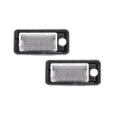 Set 2 lampi numar led canbus alb-rece 6000k pentru Audi A3 A4 A6 A8 Q7