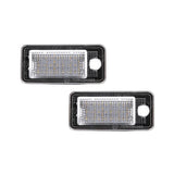 Set 2 lampi numar led canbus alb-rece 6000k pentru Audi A3 A4 A6 A8 Q7