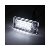 Set 2 lampi numar led canbus alb-rece 6000k pentru Audi A3 A4 A6 A8 Q7