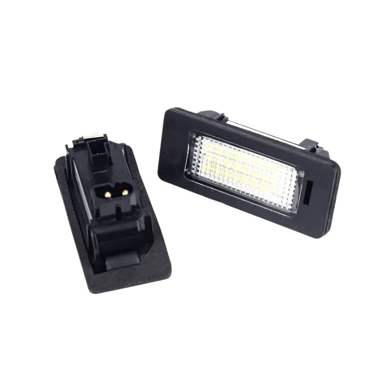 Set 2 lampi numar LED Canbus alb-rece 6000K pentru BMW Seriile E