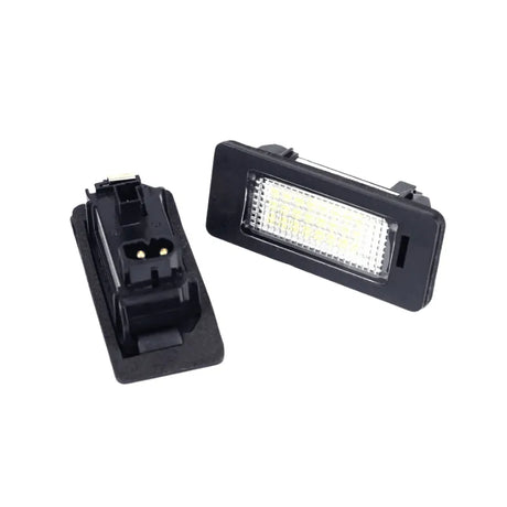 Set 2 lampi numar LED Canbus alb-rece 6000K pentru BMW Seriile E