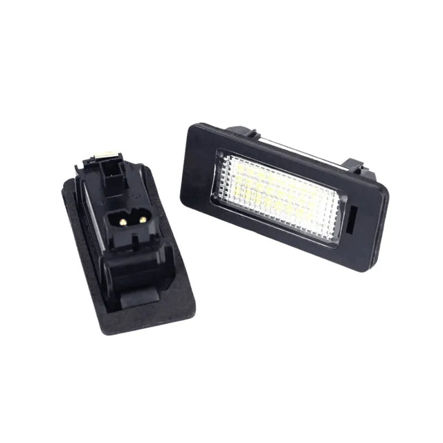 Set 2 lampi numar LED Canbus alb-rece 6000K pentru BMW Seriile E