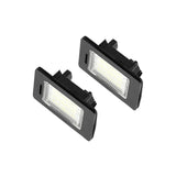 Set 2 lampi numar LED Canbus alb-rece 6000K pentru BMW Seriile E