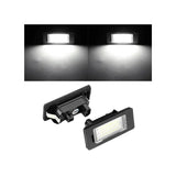 Set 2 lampi numar LED Canbus alb-rece 6000K pentru BMW Seriile E
