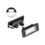 Set 2 lampi numar LED Canbus alb-rece 6000K pentru BMW Seriile E