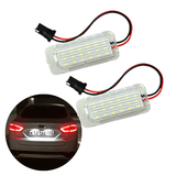 Set 2 lampi numar led canbus alb-rece 6000k pentru Ford Focus Fiesta Fusion Mondeo Kuga Ka Ranger Galaxy Transit Turneo