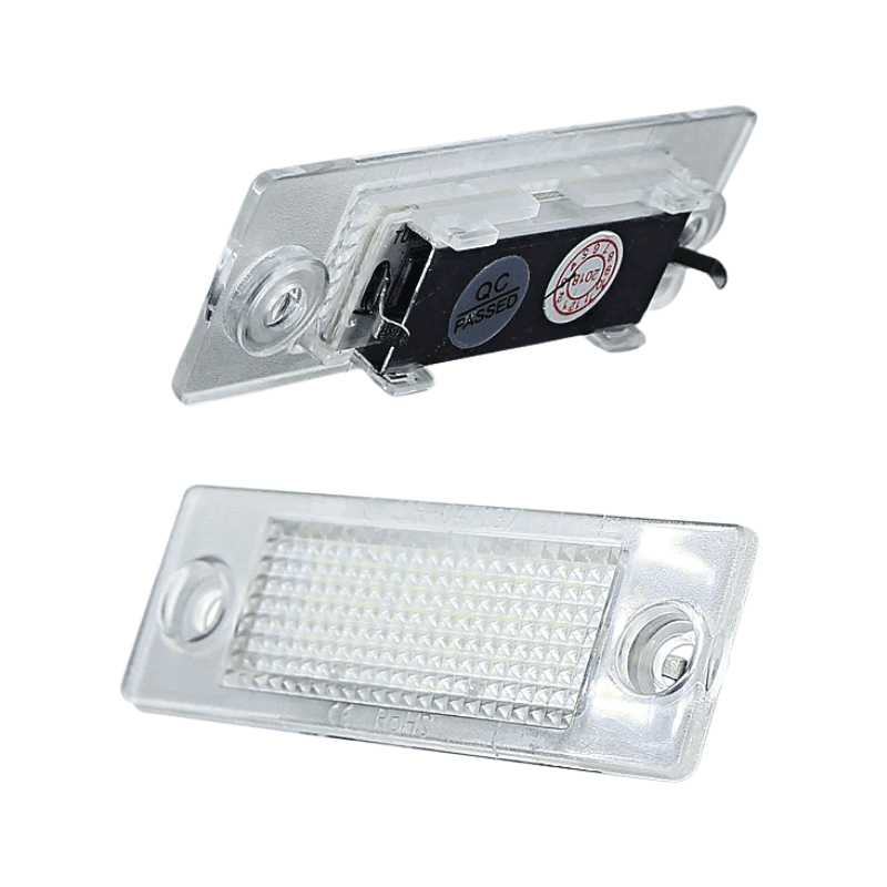 Set 2 lampi numar led cu canbus 6000k VW Touran Golf Passat b5 Skoda