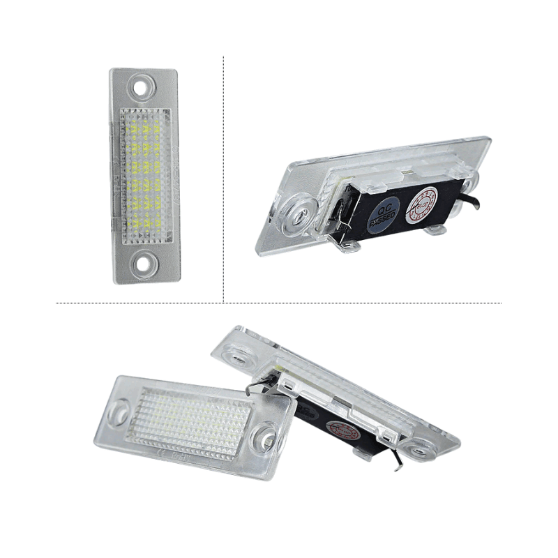 Set 2 lampi numar led cu canbus 6000k VW Touran Golf Passat b5 Skoda