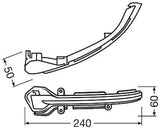 Set 2 module semnalizare dinamica led (alb) pentru oglinzi seat leon (2012-2019). ibiza (2018-). arona (2018-} osram