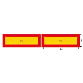 set-2-placute-reflectorizante-565x196-mm-galben-rosu-aluminiu-hico-1