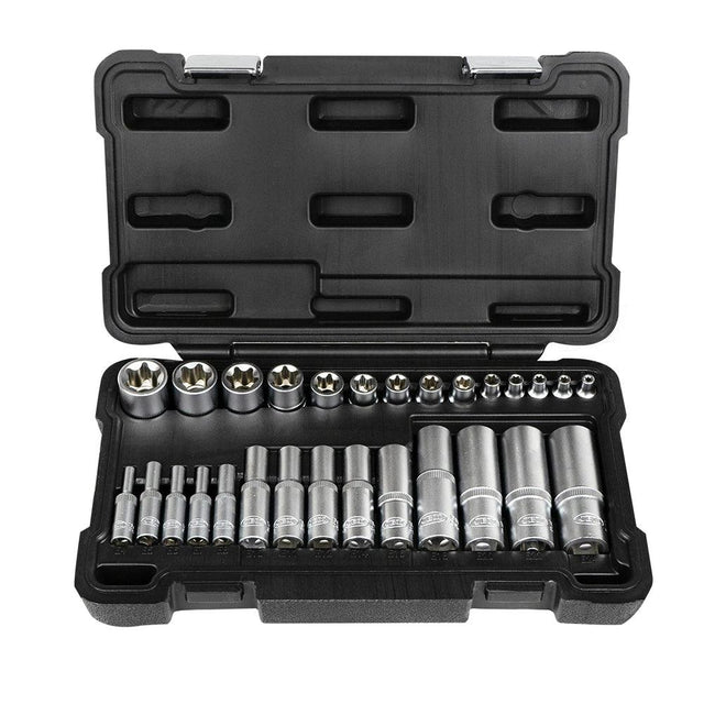 Set 28 tubulare torx scurte si lungi jbm