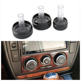 Set 3 butoane cromate AC pentru VW Passat Golf Bora Audi A3 Seat Skoda