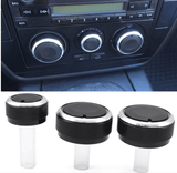 Set 3 butoane cromate AC pentru VW Passat Golf Bora Audi A3 Seat Skoda