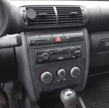 Set 3 butoane cromate AC pentru VW Passat Golf Bora Audi A3 Seat Skoda