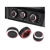 Set 3 butoane cromate aer conditionat AC PENTRU VW Polo 9N 2001-2016