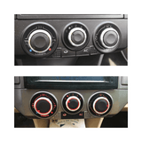 Set 3 butoane cromate aer conditionat AC PENTRU VW Polo 9N 2001-2016