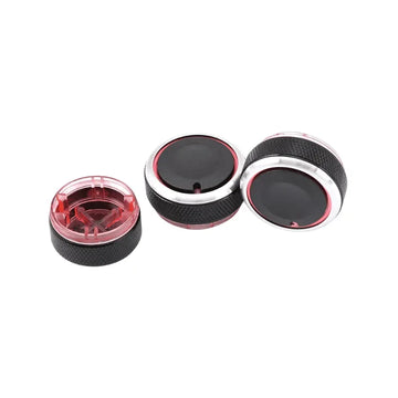 Set 3 butoane cromate aer conditionat AC VW Polo 9N 2001-2016